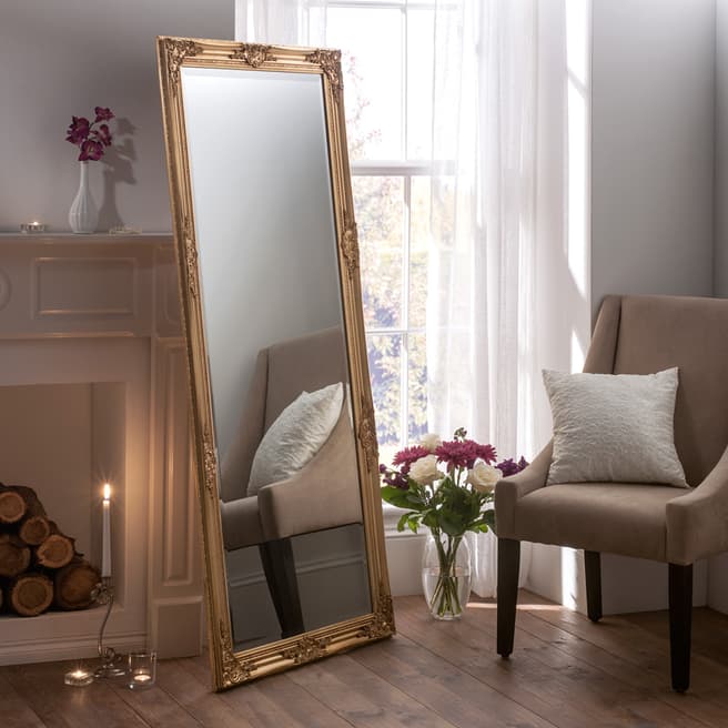 Yearn Gold Florence Mirror 163x74cm