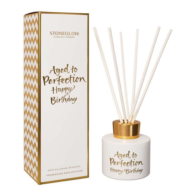 Stoneglow Candles Occasions - Aged To Perfection Happy Birthday Reed Diffuser