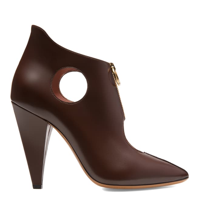 BALLY Coconut Leather Hope Heeled Bootie