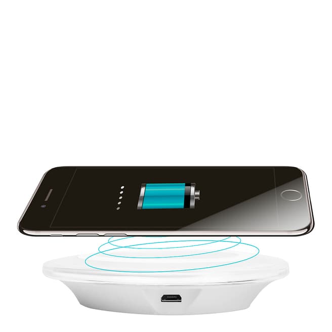 Imperii Electronics White Wireless Phone Charger For Iphone 8