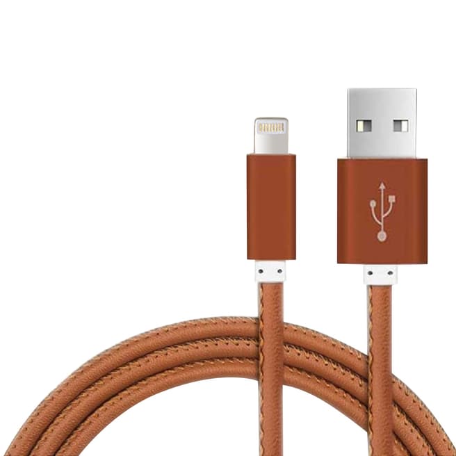 Imperii Electronics Brown Leather 8 Pin Cable, 1m