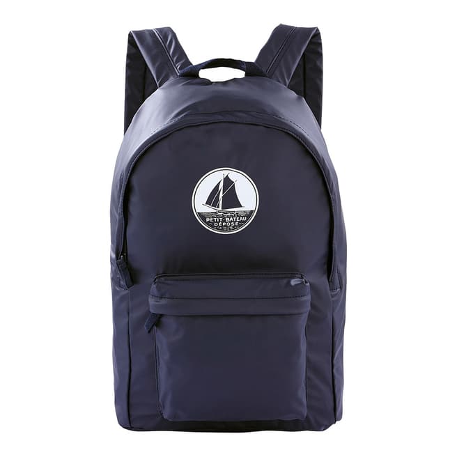 Petit Bateau Navy Waterproof Backpack