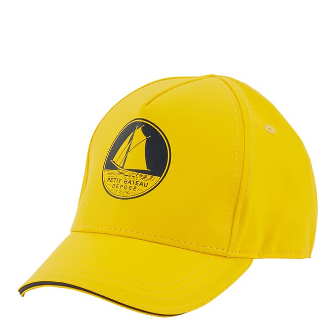 Petit Bateau Yellow Logo Detail Cap