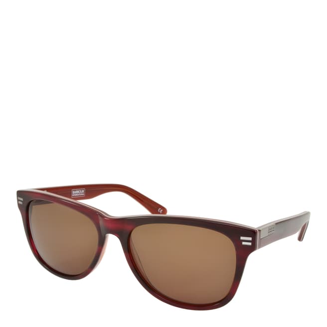 Barbour Unisex Red Barbour Sunglasses 55mm