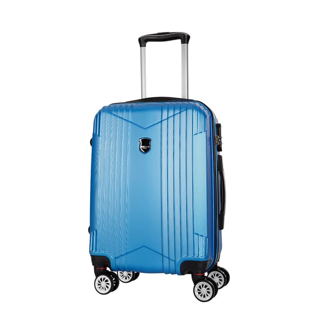 Renoma Blue Scheving 8 Wheeled Suitcase 60cm