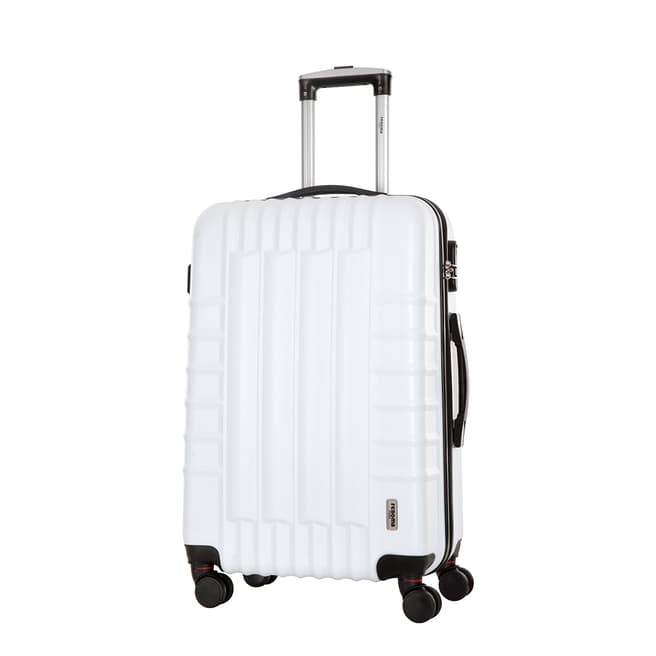 Renoma White Hunter 8 Wheelesd Suitcase 60cm
