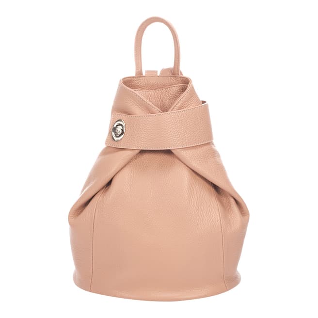 Lisa Minardi Pink Leather Backpack
