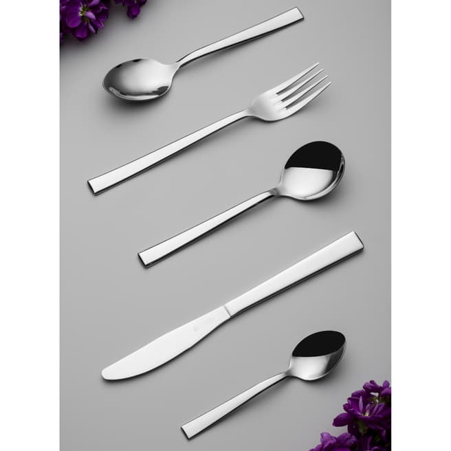 Viners Mercury Stainless Steel 16 Piece & 8 Spoons Cutlery Set