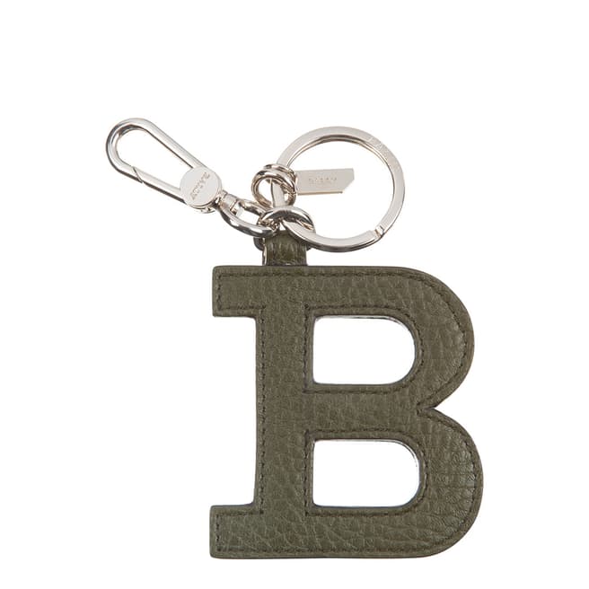 BALLY Caper B Chain Leather Keyring