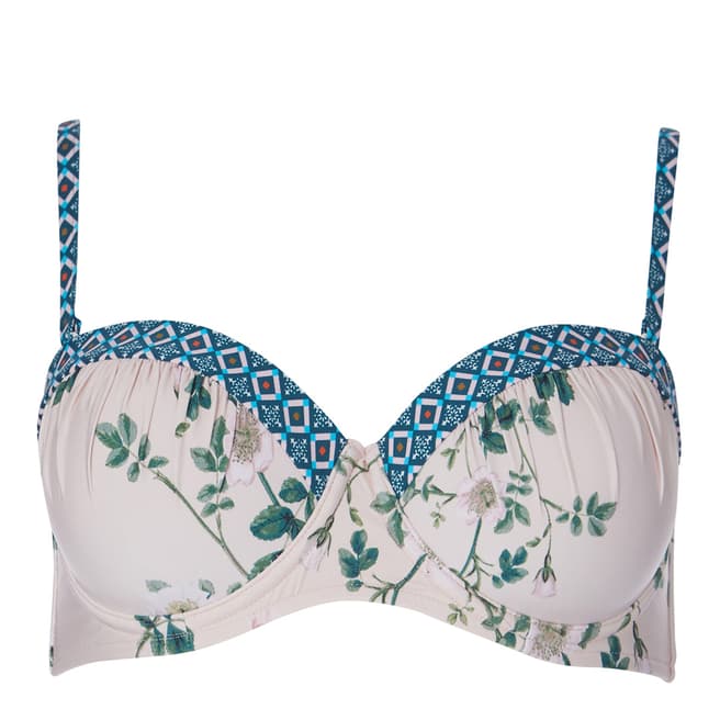 Milea By Seafolly Pink Chinoiserie Balconette D Cup
