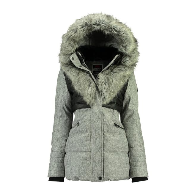 Geographical Norway Light Grey Bunky Lady Parka