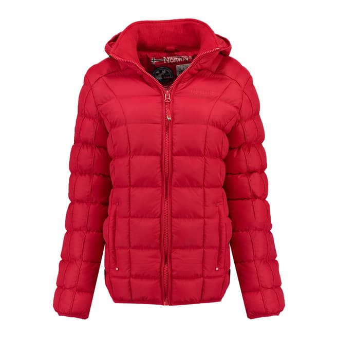 Geographical Norway Red Babette  Short Parka