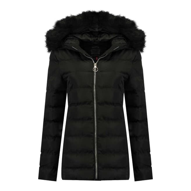 Geographical Norway Black Angely Parka 