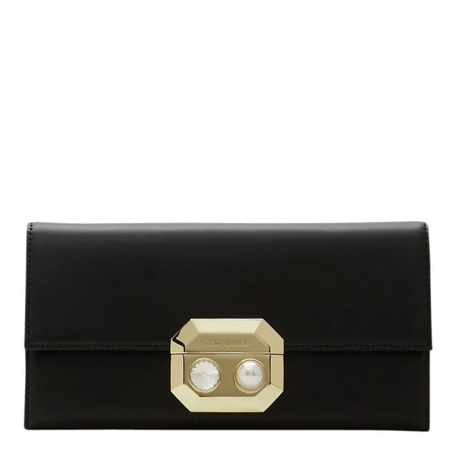 Ted Baker Black Pearl Lock Front Flap Matinee