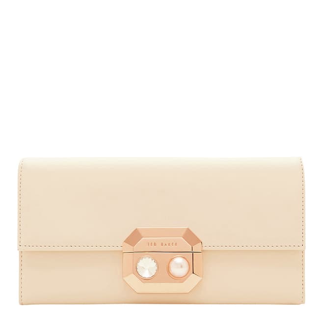 Ted Baker Natural Pearl Lock Front Flap Matinee