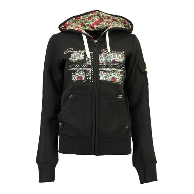 Geographical Norway Black Fabeaute Hoodie