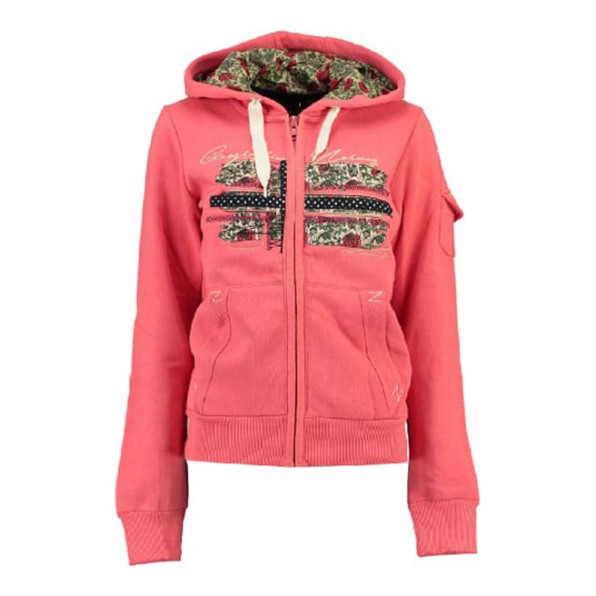 Geographical Norway Coral Fabeaute Hoodie
