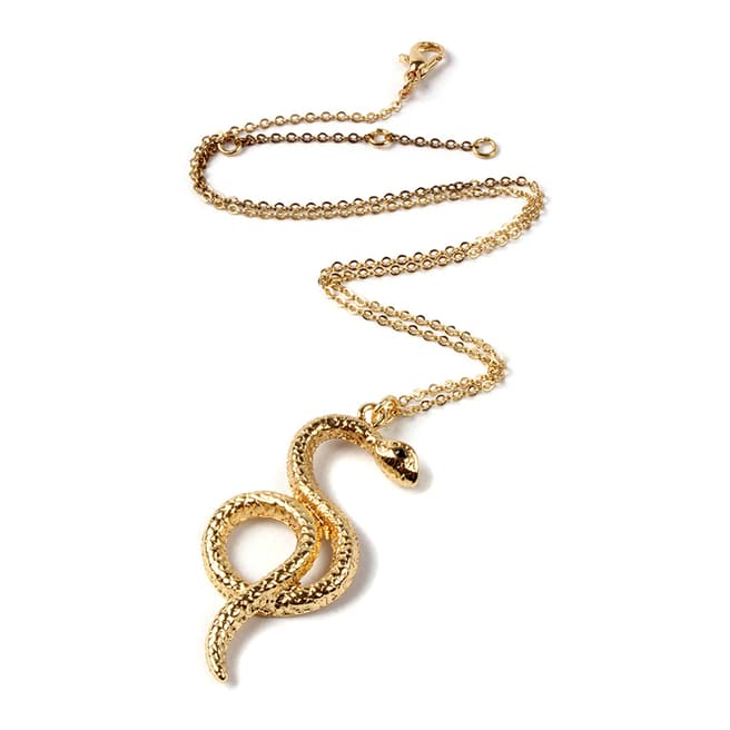 Amrita Singh Gold Snake Necklace