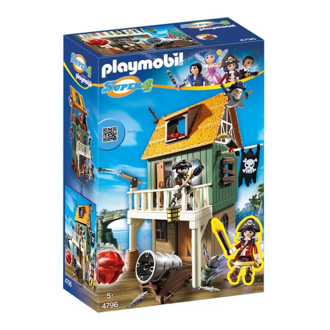 Playmobil Camouflage Pirate Fort With Ruby