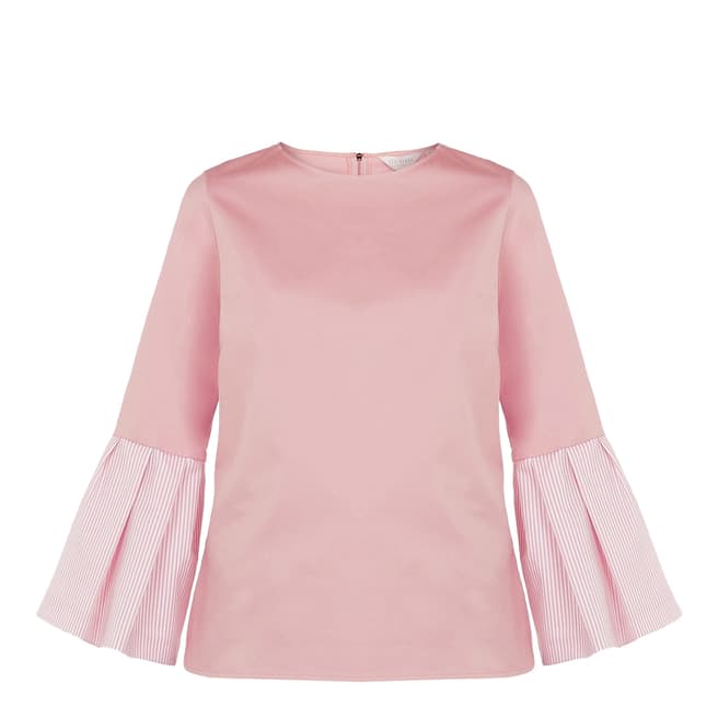Ted Baker Pink Jesieh Stretch Cotton Top