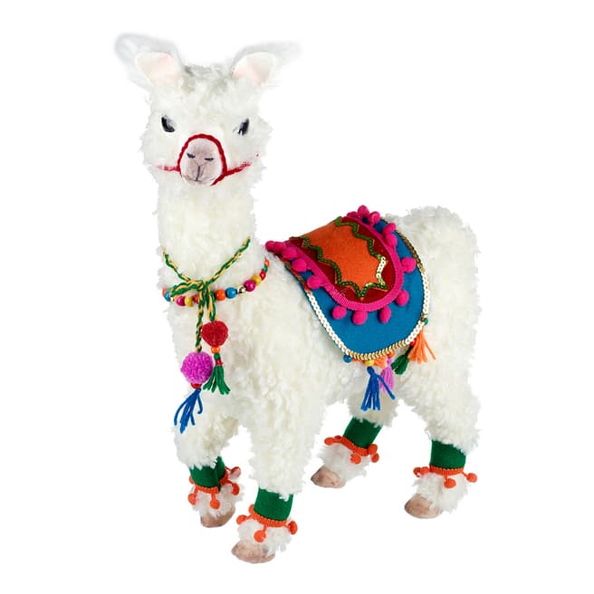 Heaven Sends Festive Fabric Llama 50cm