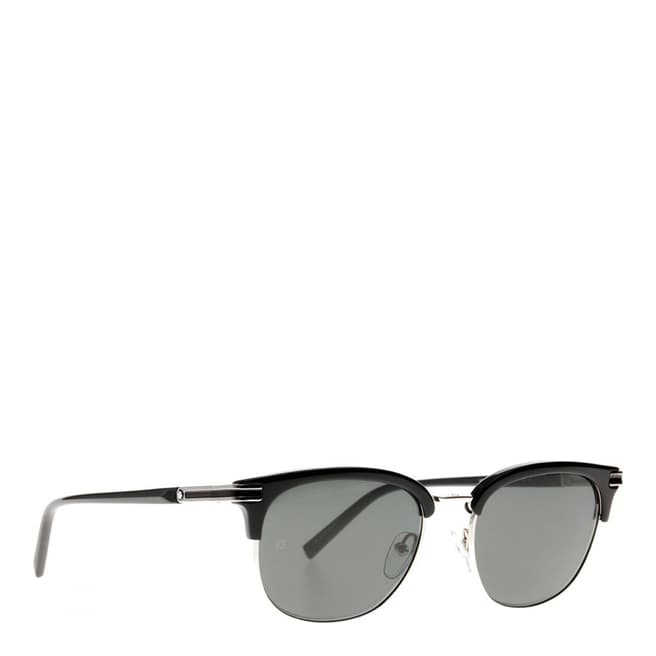Montblanc Mens Black Montblanc Sunglasses 52mm