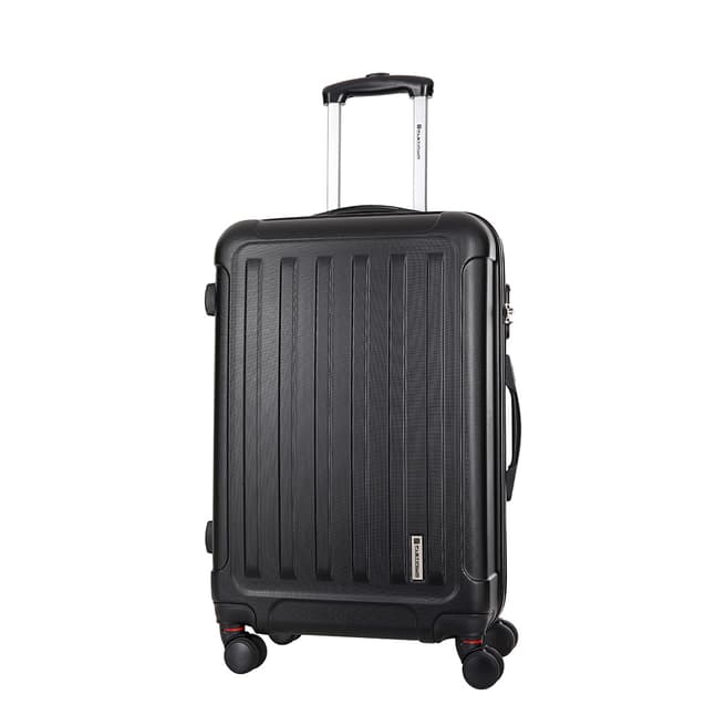 Platinum Black Amarillo 8 Wheel Suitcase 66cm