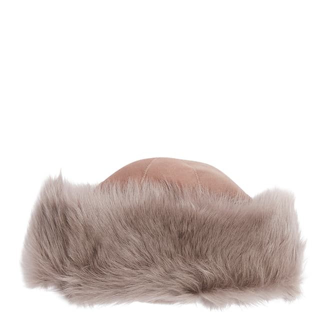 Laycuna London Luxury Brown Sheepskin Hat