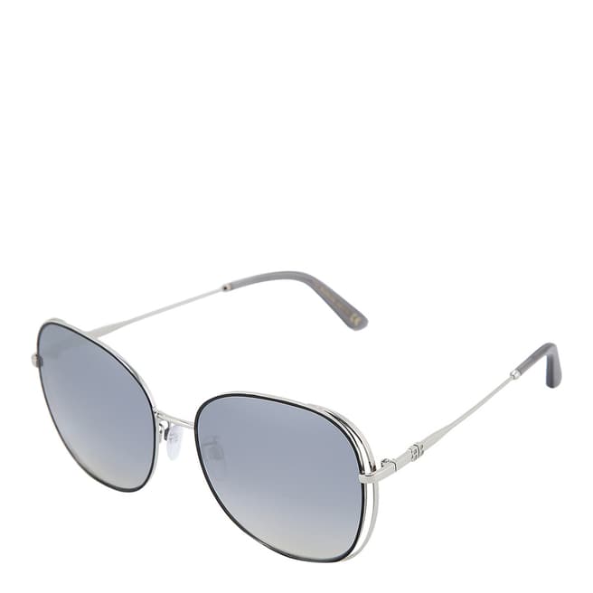 Balenciaga Women's Silver Balenciaga Round Sunglasses 57mm