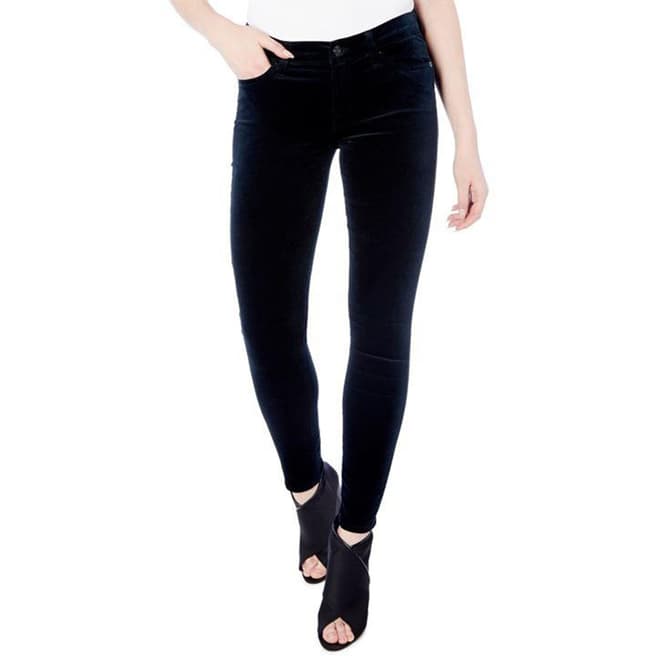 7 For All Mankind Emerald The Skinny Stretch Jeans