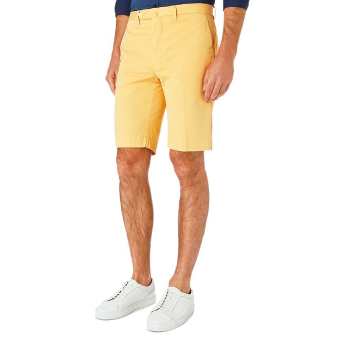 Hackett London Yellow Core Amalfi Shorts