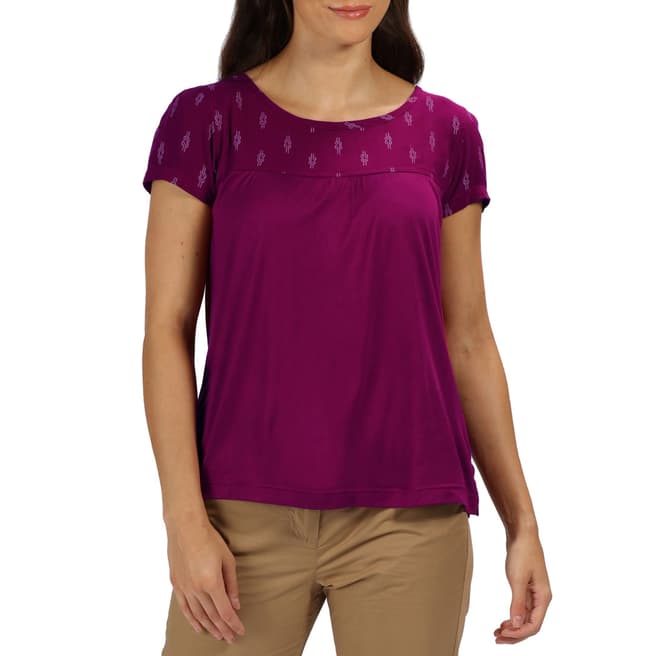 Regatta Purple Abalina T-Shirt
