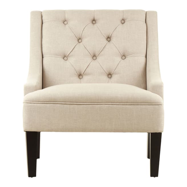 Fifty Five South Doucet Chair, Natural Linen