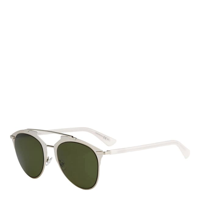 Christian Dior Women's Gold/White Christian Dior Reflected Sunglasses 52mm