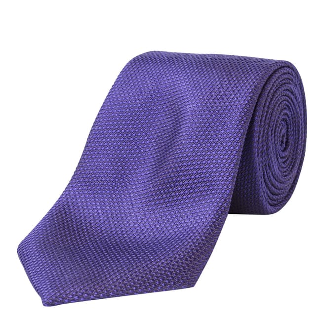 Paul Costelloe Purple Classic Silk Tie
