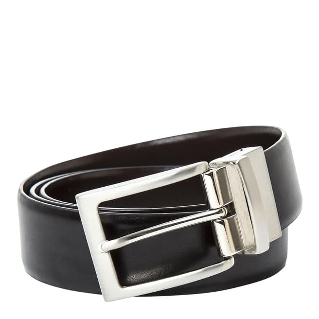 Paul Costelloe Black Reversible Leather Belt