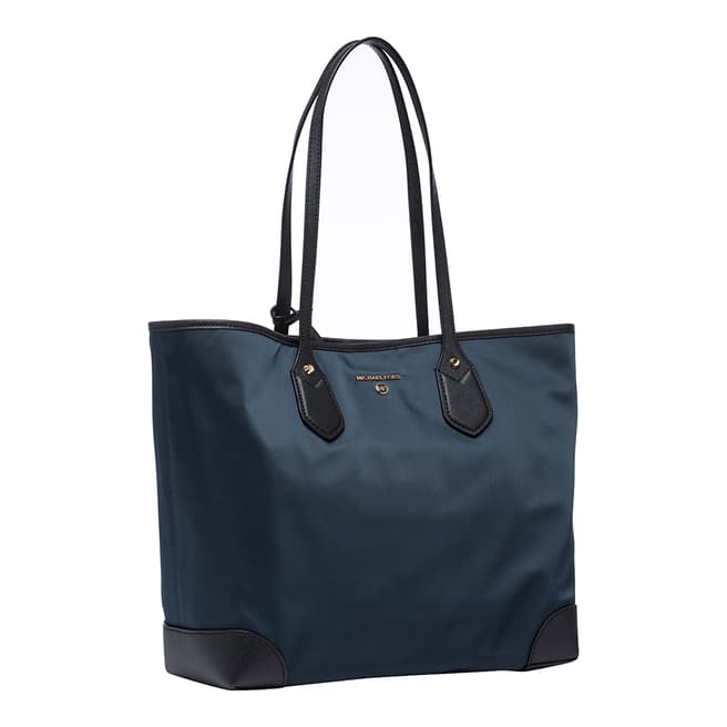 Michael Kors Navy/Black Eva Large Nylon Bag 