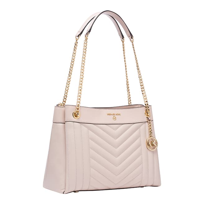 Michael Kors Pink Susan Medium Leather Bag