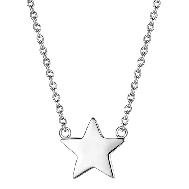Clara Copenhagen Silver Star Pendant Necklace