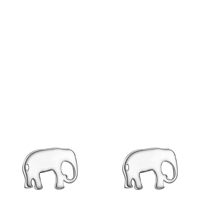 Clara Copenhagen Silver Elephant Stud Earrings