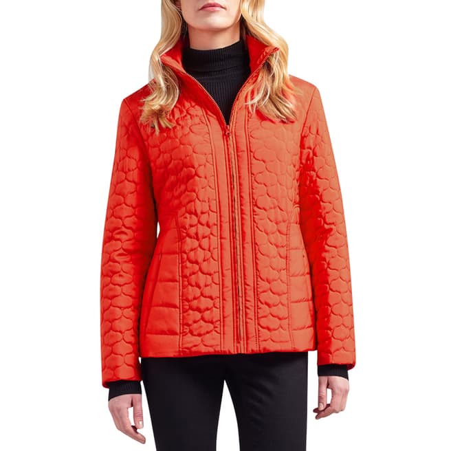 Four Seasons Red Quilted Jacket