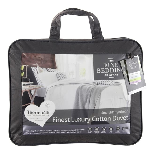 The Fine Bedding Company Finest Luxury Cotton 10.5 Tog Single Duvet 