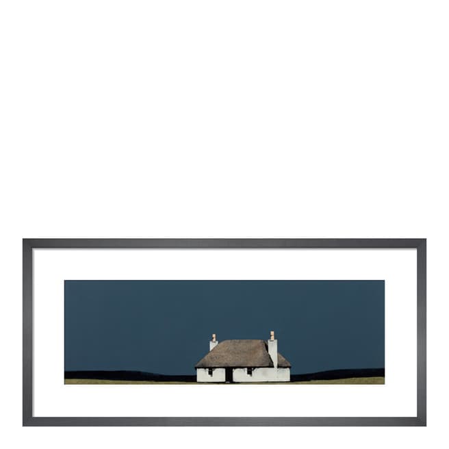 Ron Lawson North Uist Cottage Framed Print, 26x60cm
