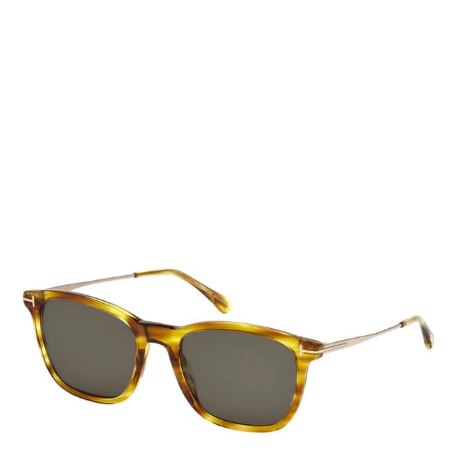Tom Ford Women's Tortoise Square Sunglasses 53mm
