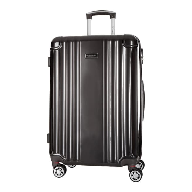 Travel One Grey 8 Wheel Comilla Suitcase 66cm