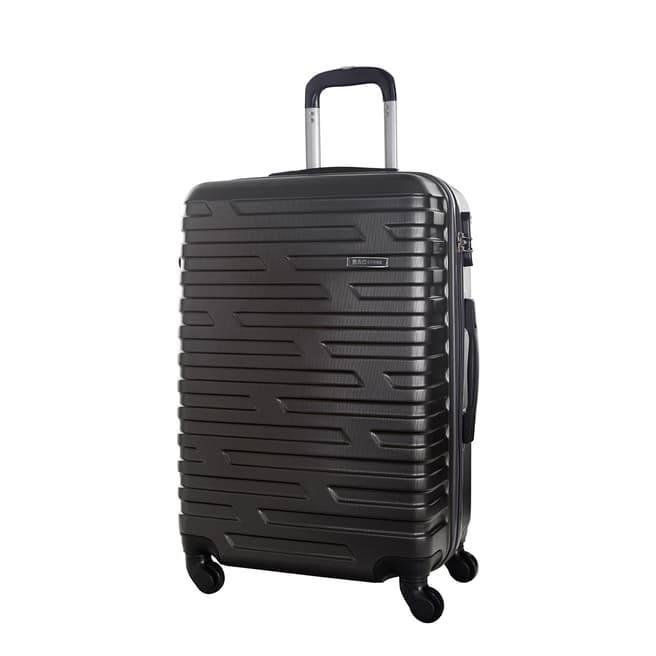 Bagstone Grey 4 Wheel Twister Suitcase 50cm