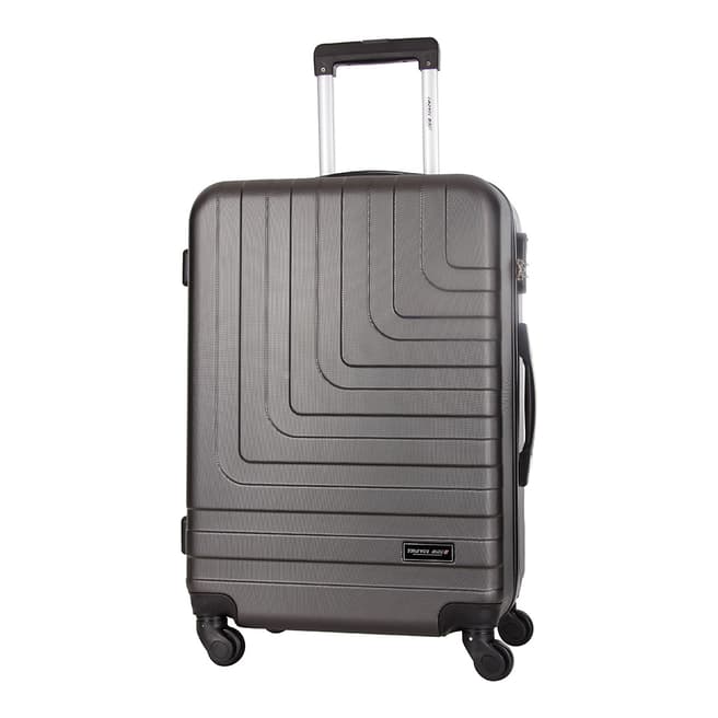 Travel One Grey 4 Wheel Loria Suitcase 68cm