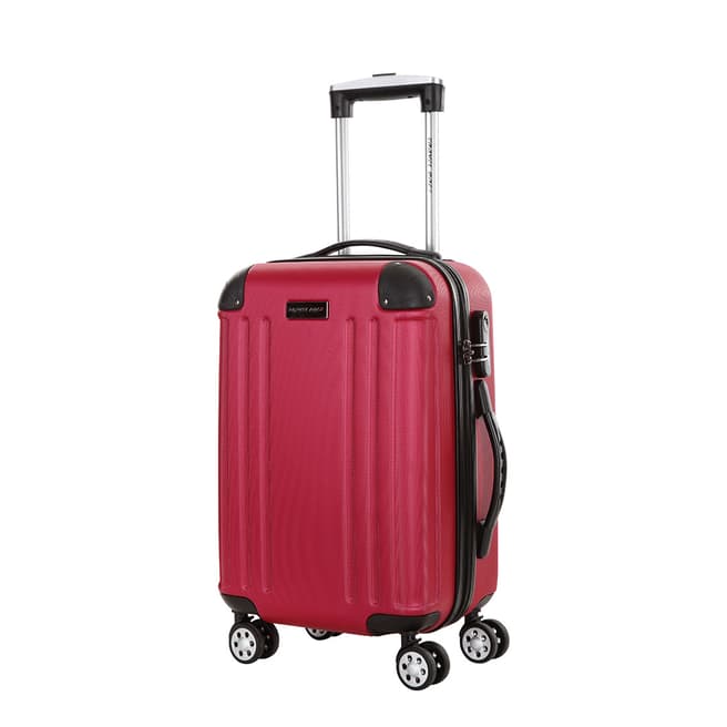 Travel One Fuchsia 4 Wheel Swan Suitcase 46cm