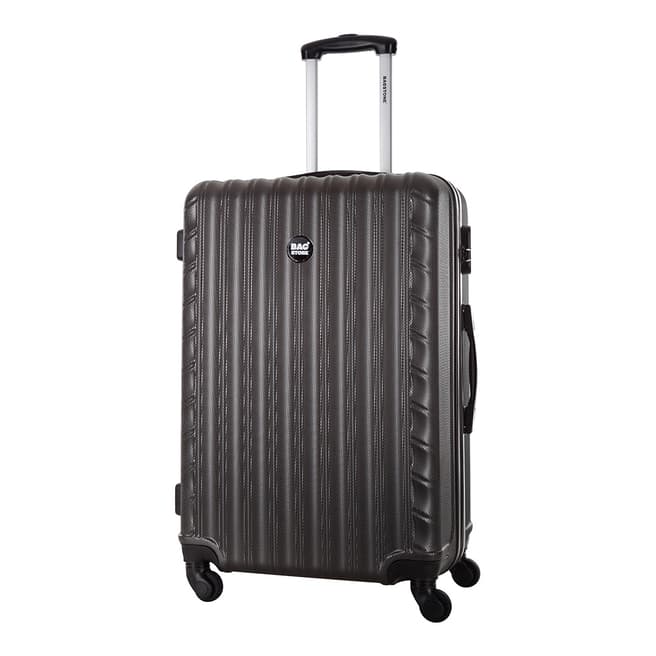 Bagstone Grey 4 Wheel Sweety Suitcase 66cm