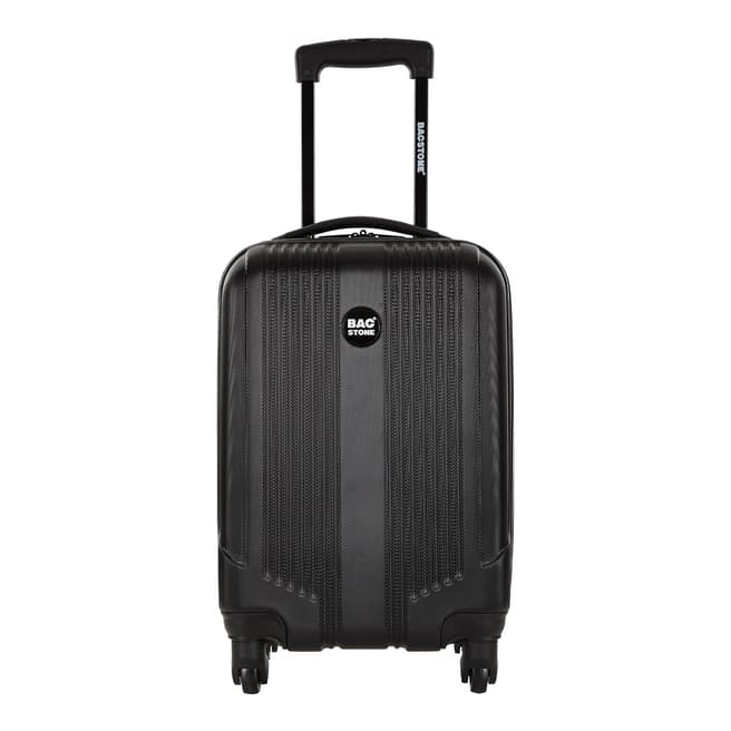 Bagstone Black 4 Wheel Suitcase 65cm